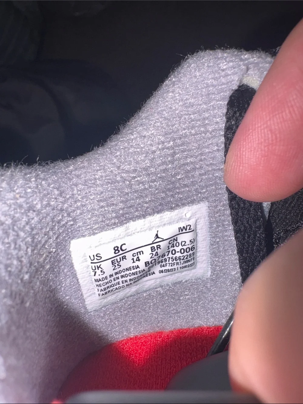 Jordan 4 Bred Reimagined Toddler